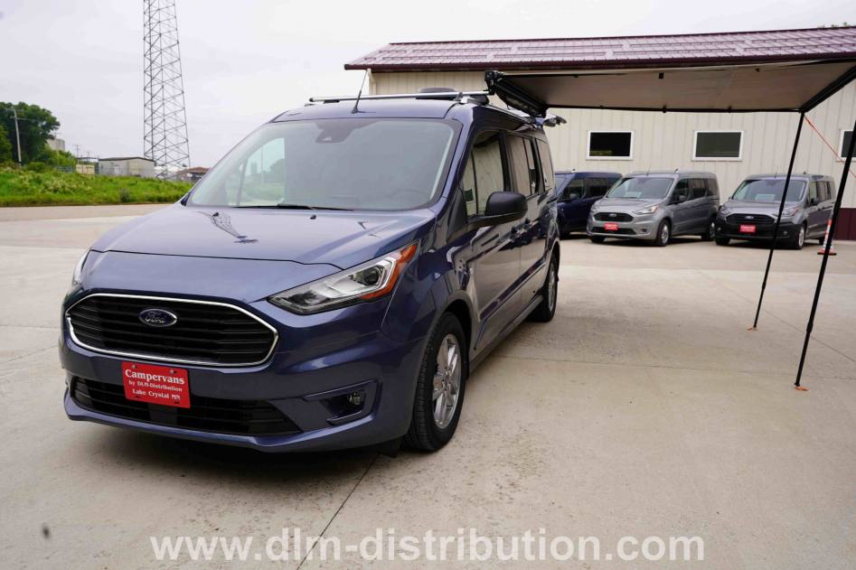 Mini-T Campervan ~ 2023 Garageable Travel Van with Navigation, Solar Power, Awning, Leather Interior, and Adaptive Cruise Control